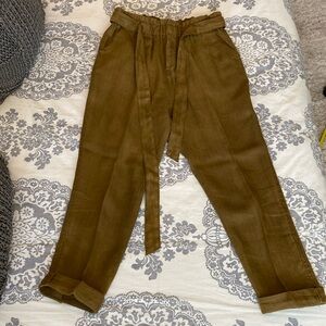 Free People paper bag pants XS